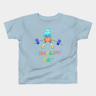 Deadlift Day Kids T-Shirt